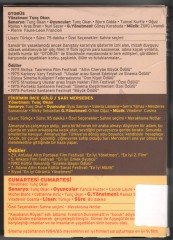 OTOBÜS/SARI MERSEDES/CUMARTESİ CUMARTESİ - TUNÇ OKAN - 3DVD KUTU SIFIR