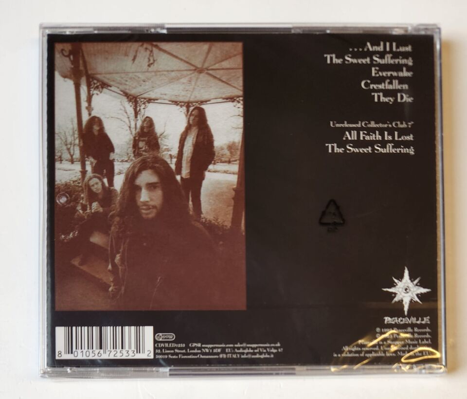 ANATHEMA – THE CRESTFALLEN EP (1992) - CD REMASTERED 2025 REISSUE JEWEL CASE AMBALAJINDA SIFIR