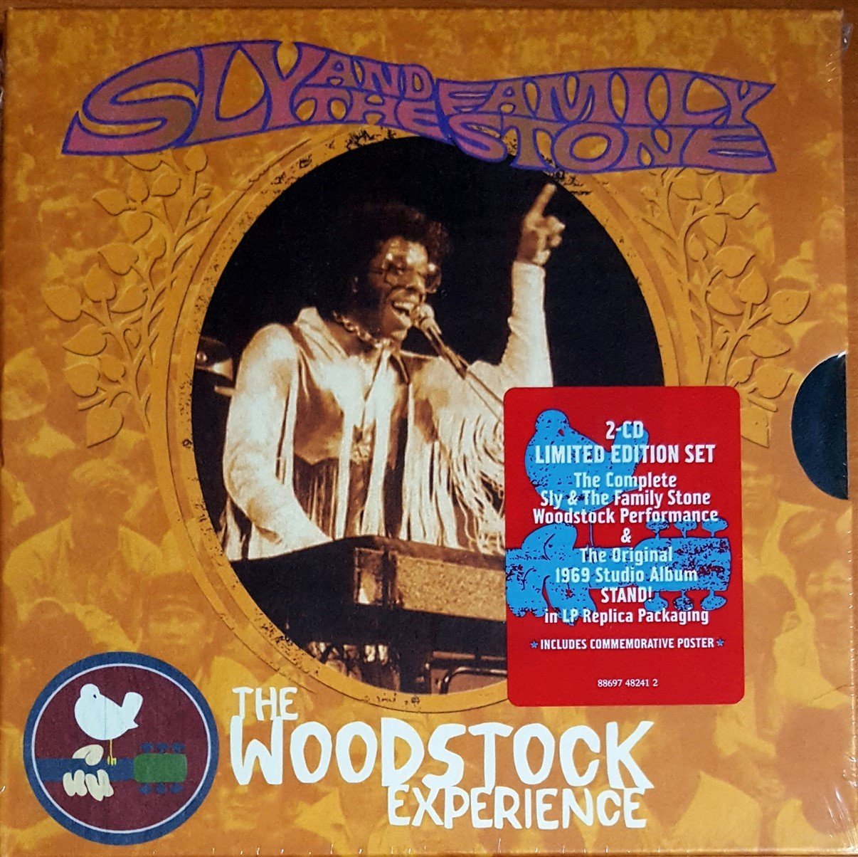 SLY AND THE FAMILY STONE - THE WOODSTOCK EXPERIENCE + STAND (2009) LIMITED EDITION 2CD SIFIR