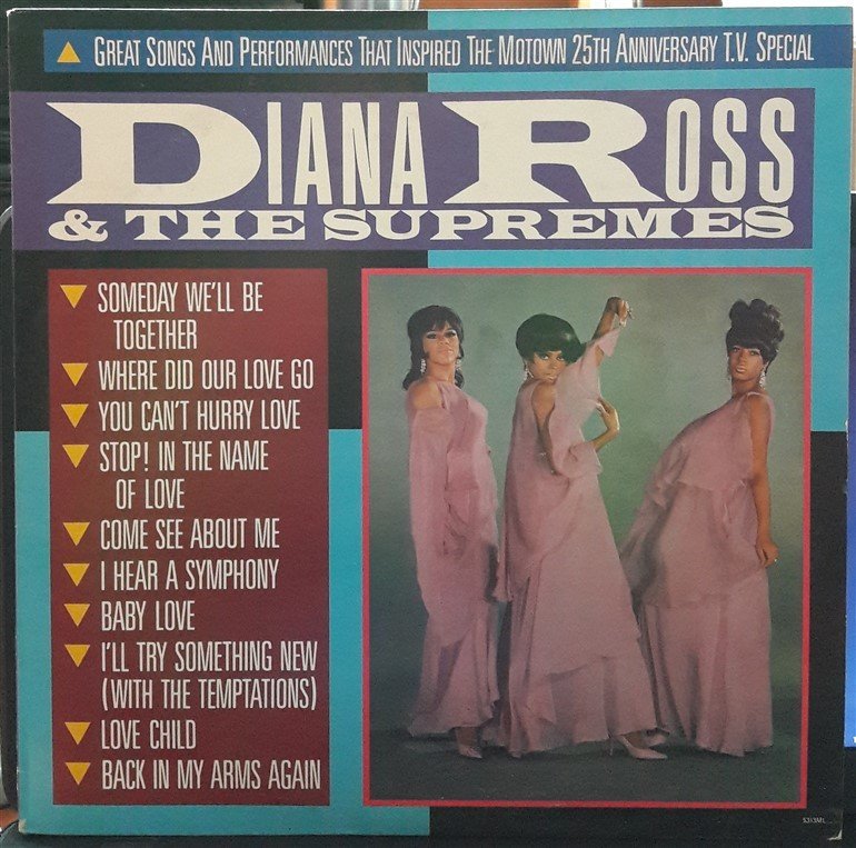 DIANA ROSS & THE SUPREMES - GREAT SONGS AND PERFORMANCES... (1983) - PLAK 2.EL
