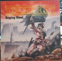 DEATHROW - RAGING STEEL (1987) - PLAK 2.EL
