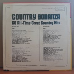 COUNTRY BONANZA 60 ALL-TIME GREAT COUNTRY HITS - 2LP 2.EL PLAK