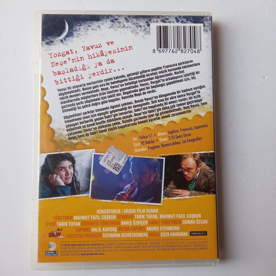 YOZGAT BLUES - ERCAN KESAL - AYÇA DAMGACI - NADİR SARIBACAK - MAHMUT FAZIL COŞKUN - DVD 2.EL