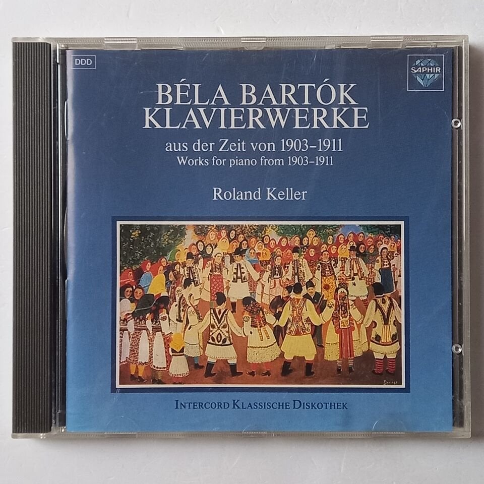 BELA BARTOK – KLAVIERWERKE AUS DER ZEIT VON 1903-1911 (1982) - CD 1985 REISSUE 2.EL