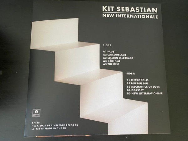 KIT SEBASTIAN - NEW INTERNATIONALE (2024) - LP RED VINYL KIRMIZI RENKLİ SIFIR PLAK