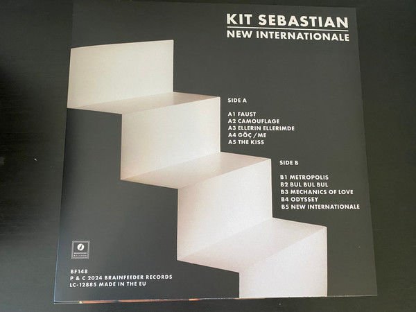 KIT SEBASTIAN - NEW INTERNATIONALE (2024) - LP RED VINYL KIRMIZI RENKLİ SIFIR PLAK