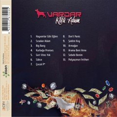 VARDAR - KÖTÜ ADAM (2012) - CD POP R'N'B HIP HOP SIFIR