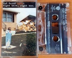 VAN HALEN - LIVE : RIGHT HERE, RIGHT NOW (1993) MMY CASSETTE ONE MADE IN TURKEY ''USED''