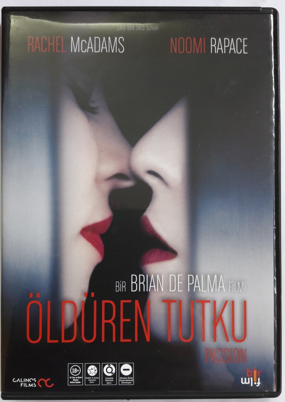 ÖLDÜREN TUTKU - PASSION - RACHEL McADAMS - BRIAN DE PALMA - DVD 2.EL