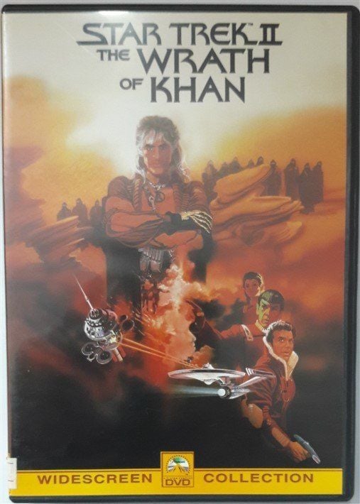 STAR TREK II The WRATH of KHAN - WILLIAM SHATNER - LEONARD NIMOY - DVD 2.EL