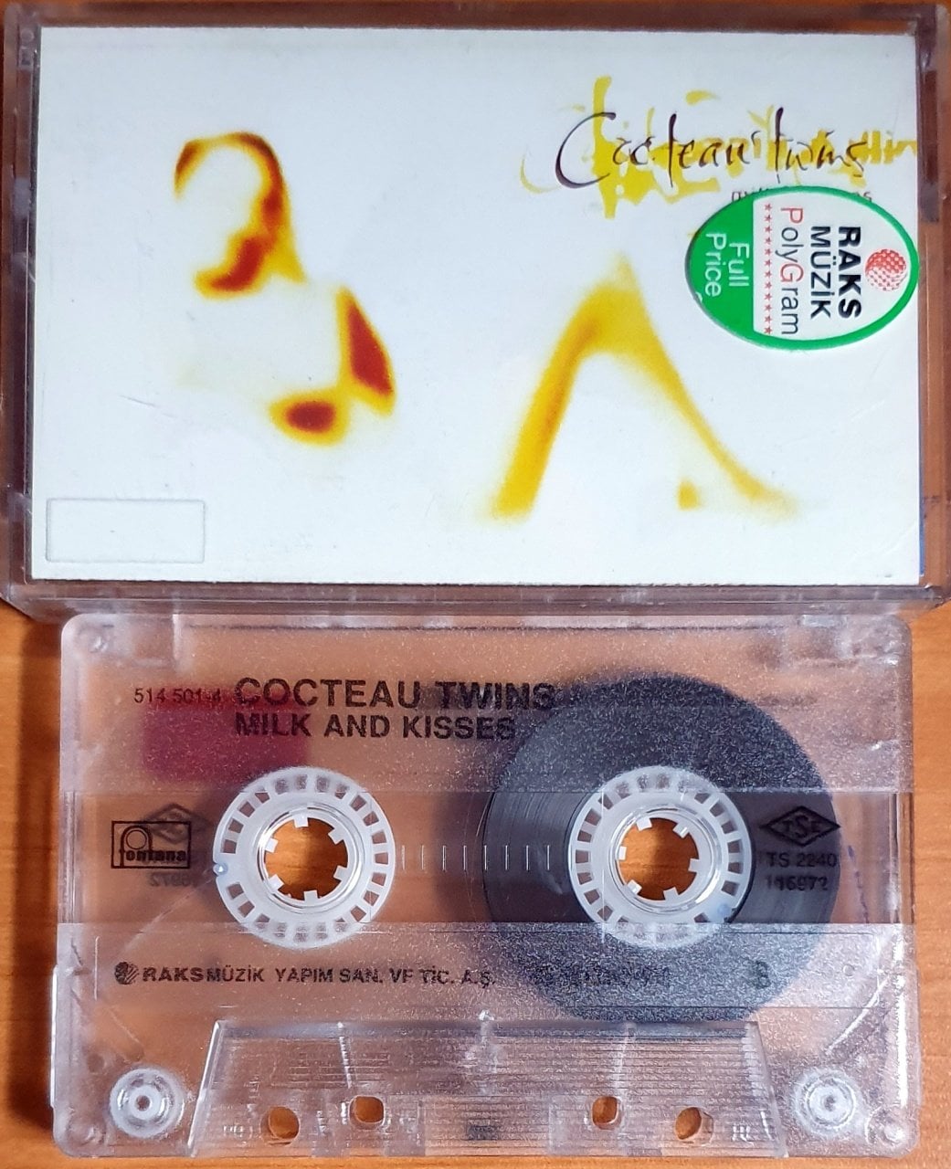 COCTEAU TWINS - MILK & KISSES (1996) - KASET RAKS 2.EL