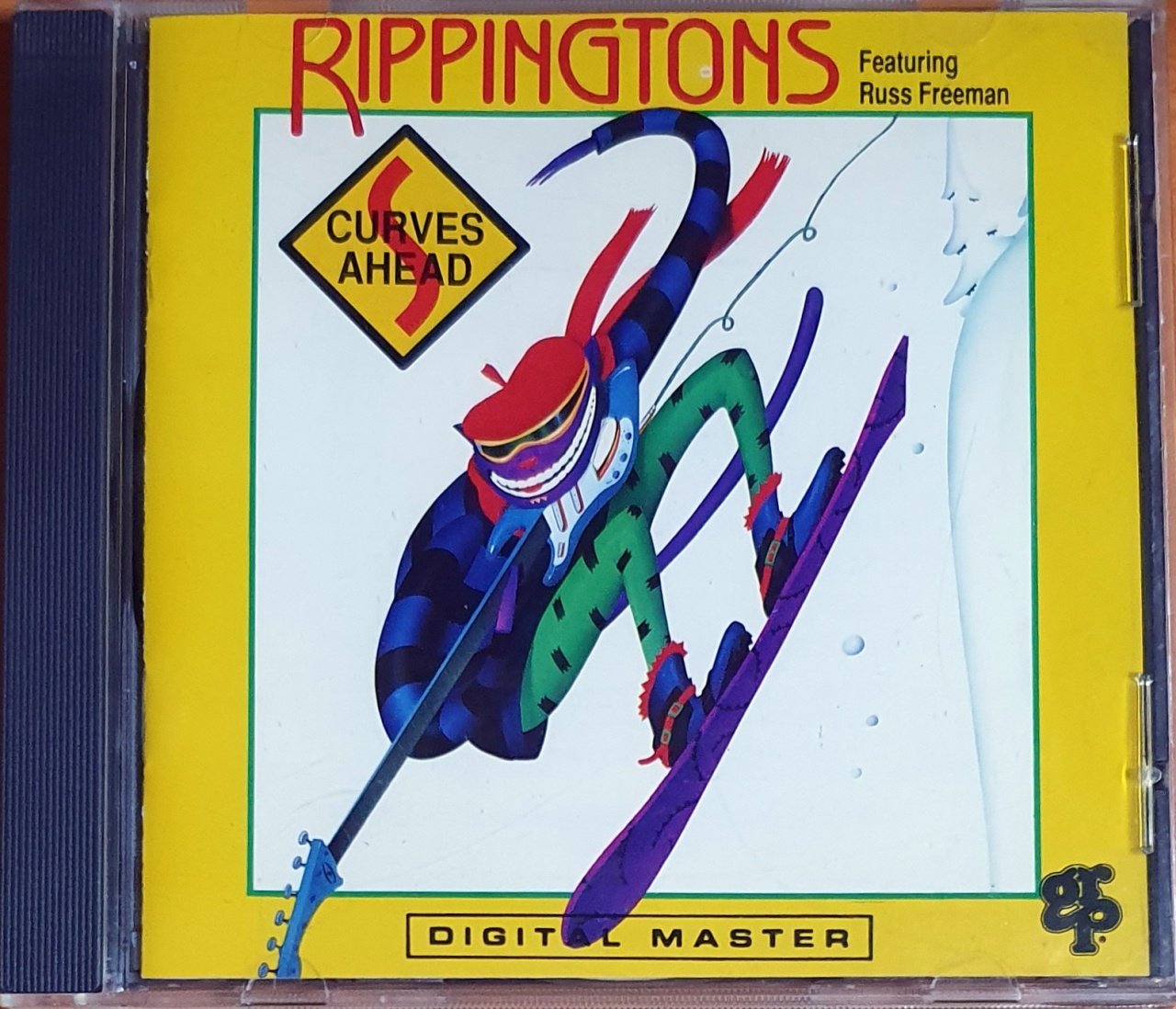 THE RIPPINGTONS - CURVES AHEAD (1991) - CD GRP RECORDS 2.EL