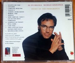 AL DI MEOLA - WORLD SINFONIA / HEART OF THE IMMIGRANTS (1993) - CD İMZALI 2.EL