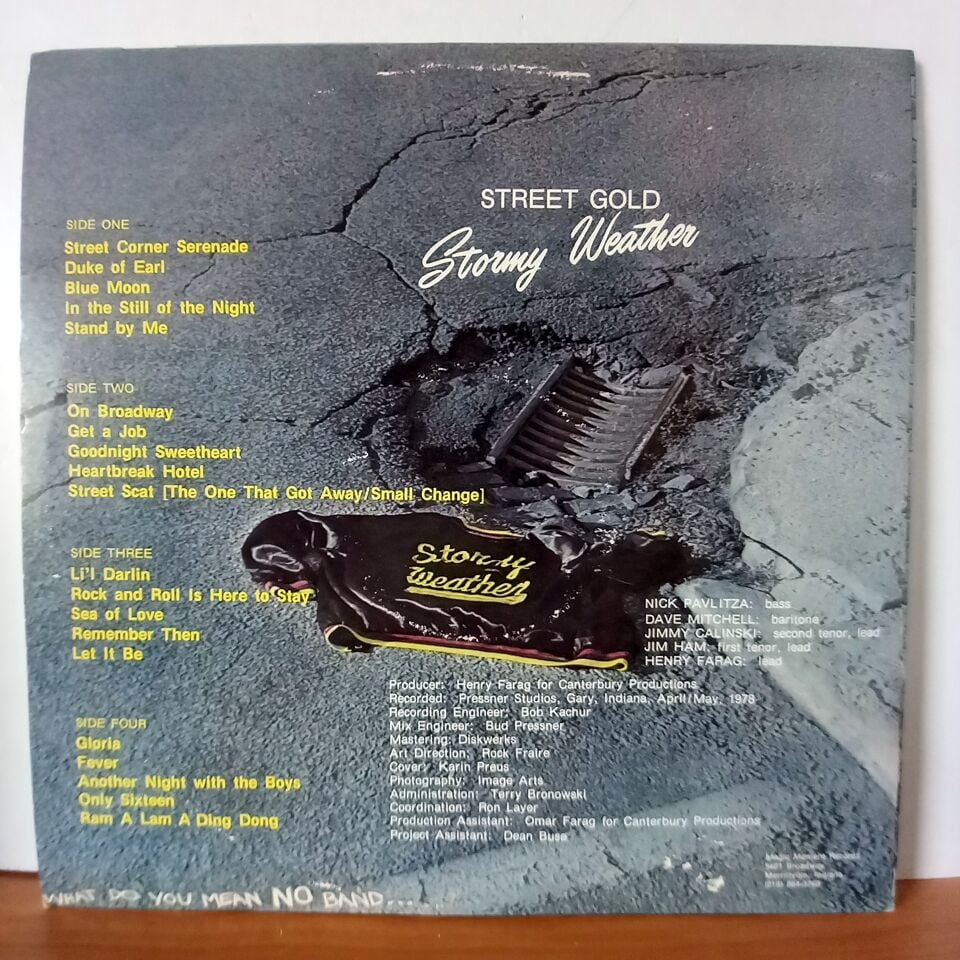 STORMY WEATHER – STREET GOLD (1978) - 2LP 2.EL PLAK