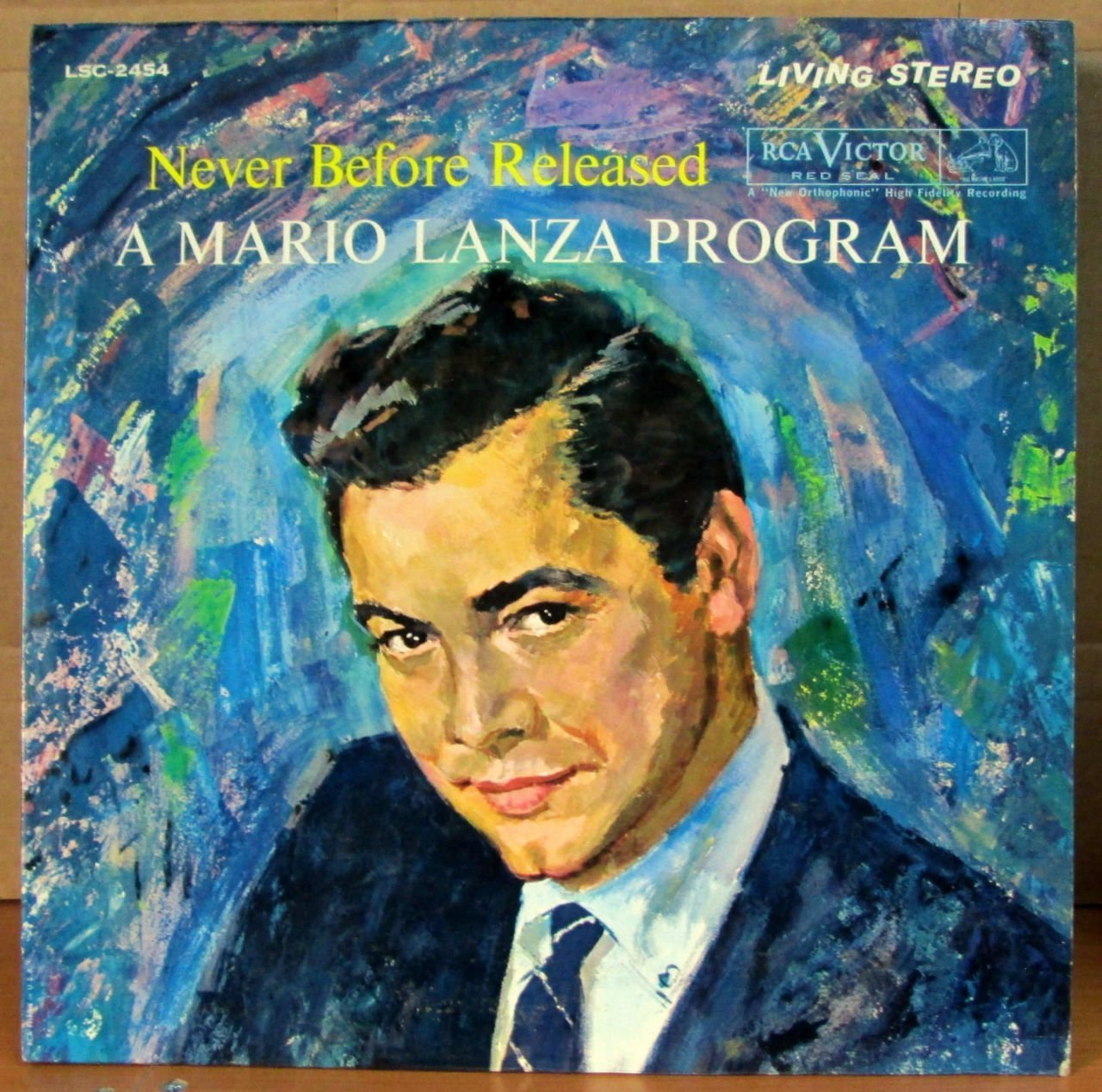 MARIO LANZA - NEVER BEFORE RELEASED LP 2.EL
