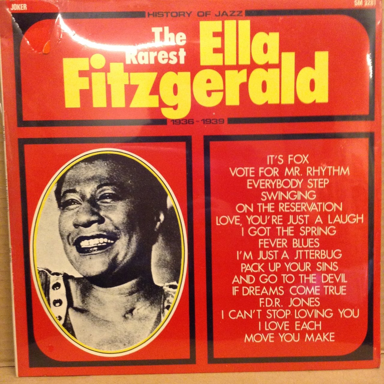 ELLA FITZGERALD - THE RAREST 1936-1939 DÖNEM BASKISI SIFIR PLAK
