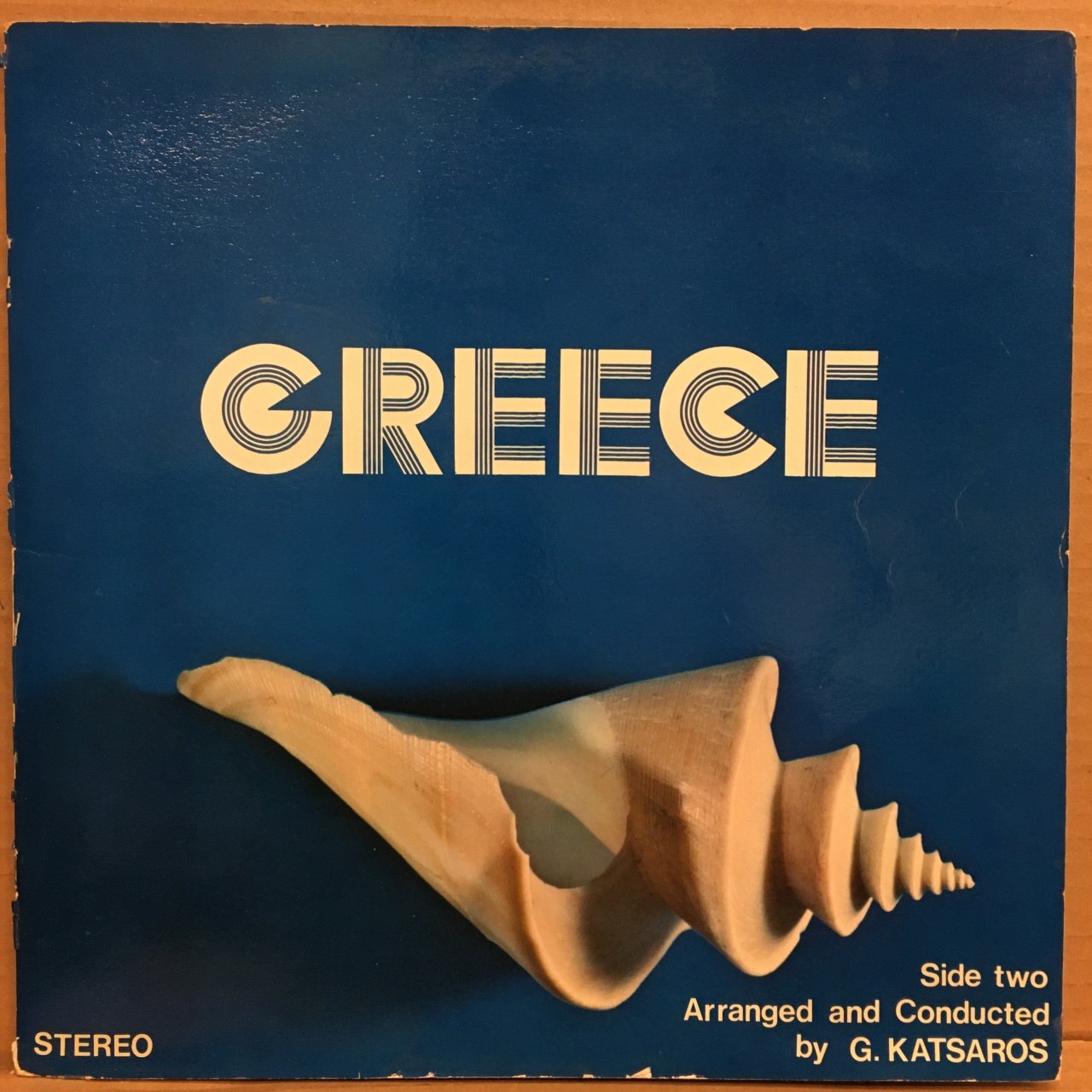 GREECE POPULAR MUSIC G. KATSAROS 1973 2.EL PLAK