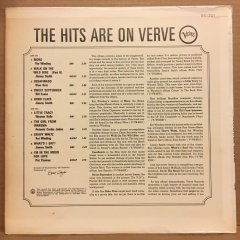 THE HITS ARE ON VERVE STAN GETZ, JIMMY SMITH, BILL EVANS, A.CARLOS JOBIM 1964 2.EL PLAK