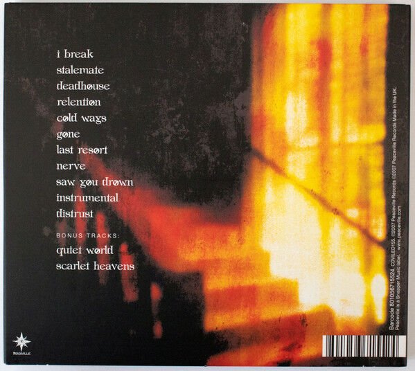 KATATONIA – DISCOURAGED ONES (1998) - CD REMASTERED 2007 REISSUE DIGIPAK AMBALAJINDA SIFIR