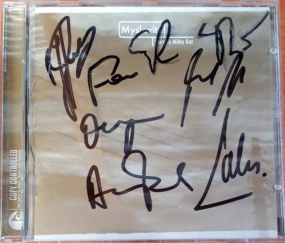 MYSLOVITZ - KOROVA MILKY BAR (2003) SIGNED CD 2.EL