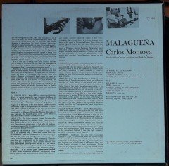 CARLOS MONTOYA - MALAGUENA (1961) - 2.EL PLAK