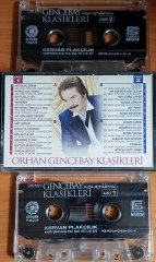 ORHAN GENCEBAY KLASİKLERİ / SİZİN SEÇTİKLERİNİZ 68'DEN...83'E İLK 15 YIL (1998) KERVAN 2KASET 2.EL