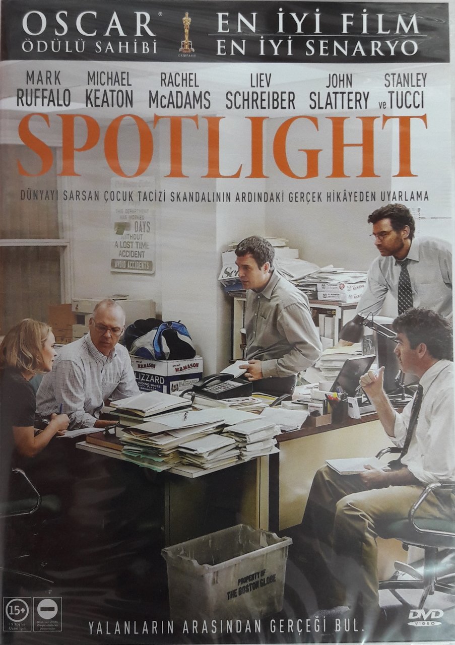 SPOTLIGHT - MARK RUFFALO - MICHAEL KEATON - RACHEL McADAMS - TOM McCARTHY - DVD 2.EL