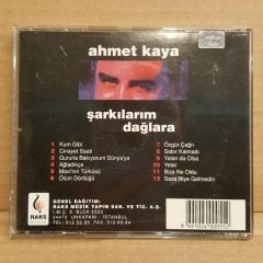 AHMET KAYA - ŞARKILARIM DAĞLARA (1994) - CD RAKS BASIM ESKİ METALİK BANDROL 2.EL