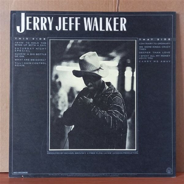 JERRY JEFF – CONTRARY TO ORDINARY (1978) - LP 2.EL PLAK
