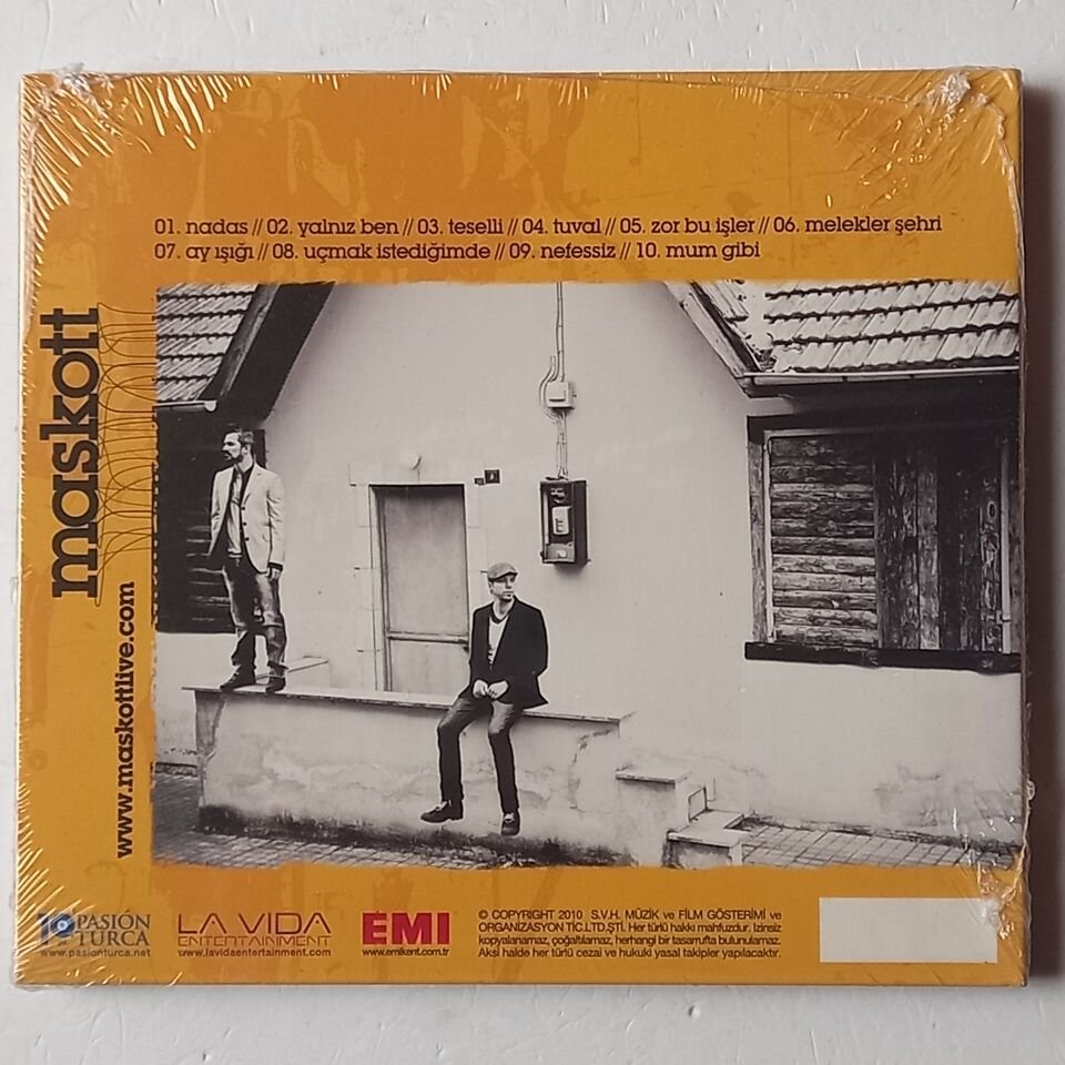 MASKOTT – TUVAL (2010) - CD DIGIPAK AMBALAJINDA SIFIR