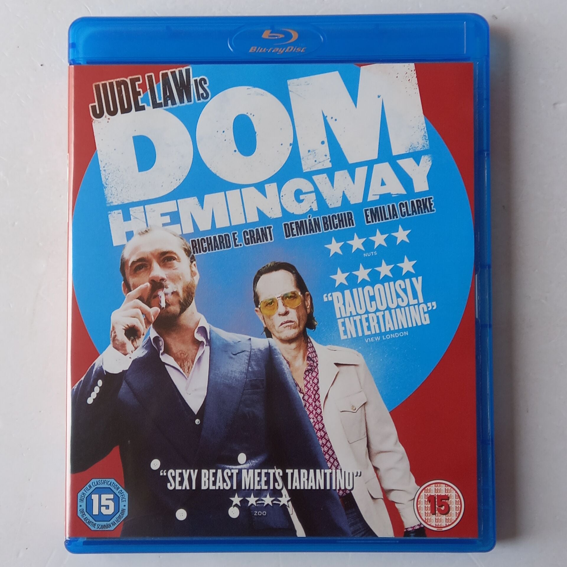 DOM HEMINGWAY - JUDE LAW, RICHARD E. GRANT - BLU-RAY 2.EL