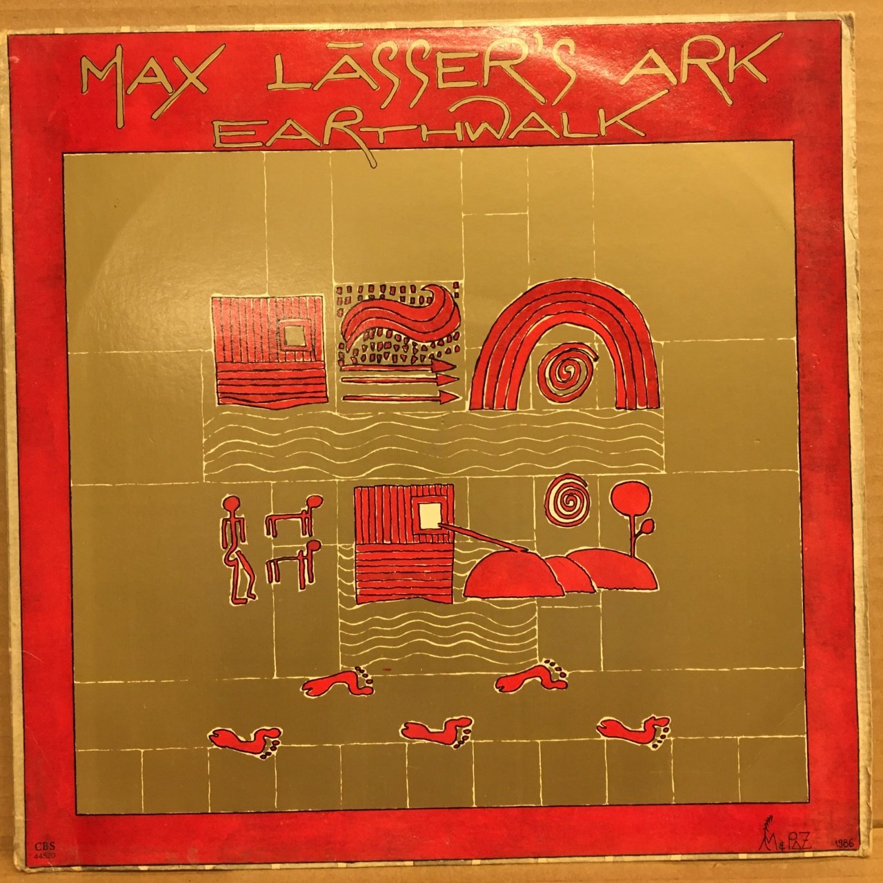 MAX LASSER'S ARK - EARTHWALK 1987 2.EL PLAK