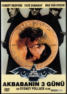 3 DAYS OF THE CONDOR - AKBABANIN 3 GÜNÜ - SYDNEY POLLACK - DVD 2.EL