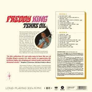 FREDDIE KING – TEXAS OIL: FEDERAL RECORDINGS 1960-1962 (2017) - LP COMPILATION 2025 REISSUE 180GR SIFIR PLAK
