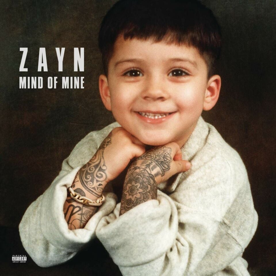 ZAYN - MIND OF MINE (2016) KAPAK YORGUN - 2LP REISSUE NEON GREEN COLOURED EDITIONS IFIR PLAK