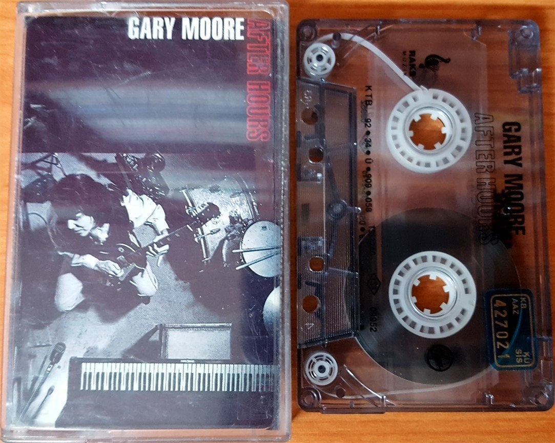 GARY MOORE - AFTER HOURS (1992) RAKS CASSETTE MADE IN TURKEY ''USED''