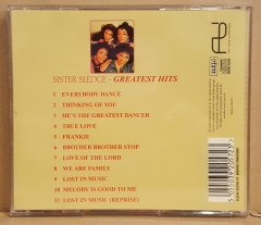 SISTER SLEDGE - GREATEST HITS (2000) - CD 2.EL
