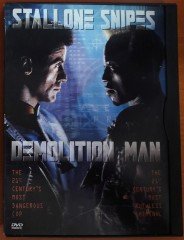 DEMOLITION MAN - SYLVESTER STALLONE - WESLEY SNIPES - SNAPCASE DVD 2.EL 1. BÖLGE TR ALTYAZI YOKTUR
