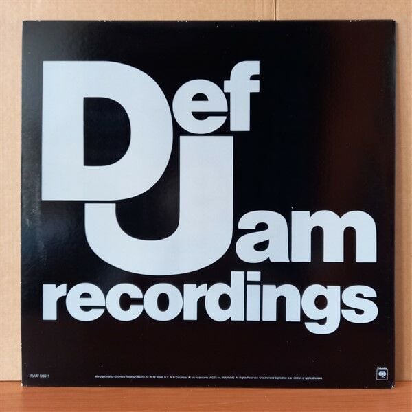 L.L. COOL J – ROCK THE BELLS (1985) - 12'' 33RPM MAXI SINGLE 2.EL PLAK