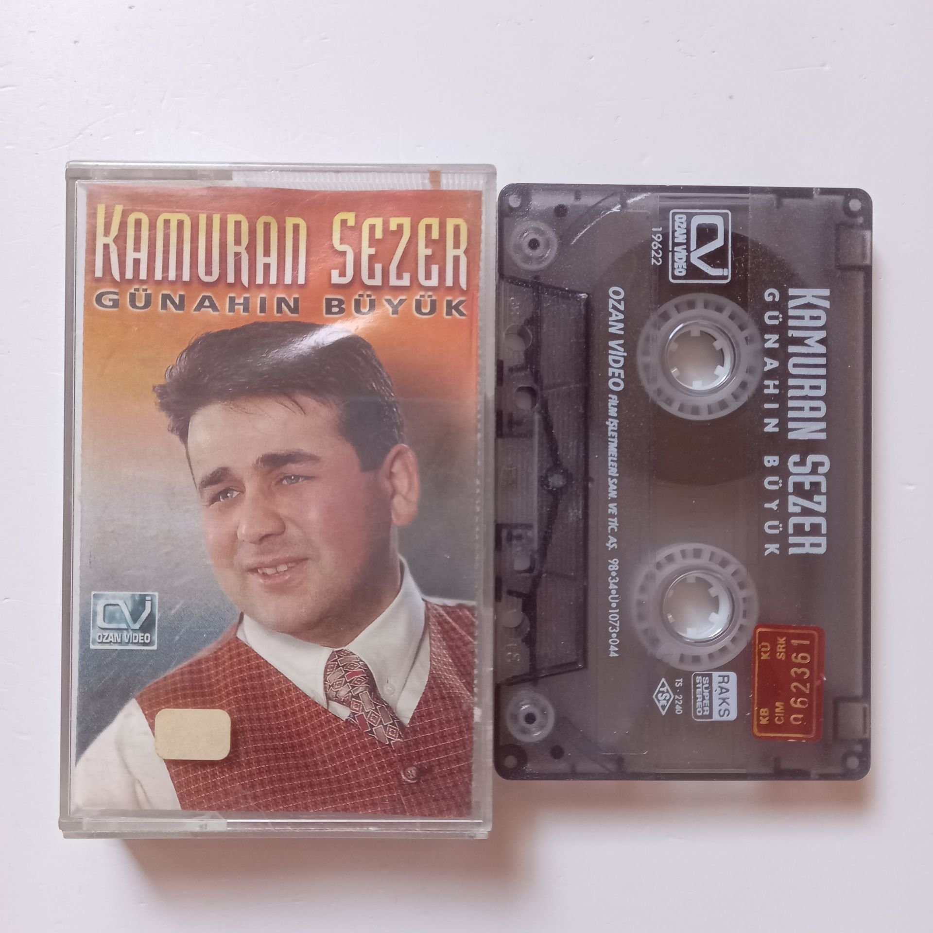 KAMURAN SEZER - GÜNAHIN BÜYÜK (1998) - KASET 2.EL