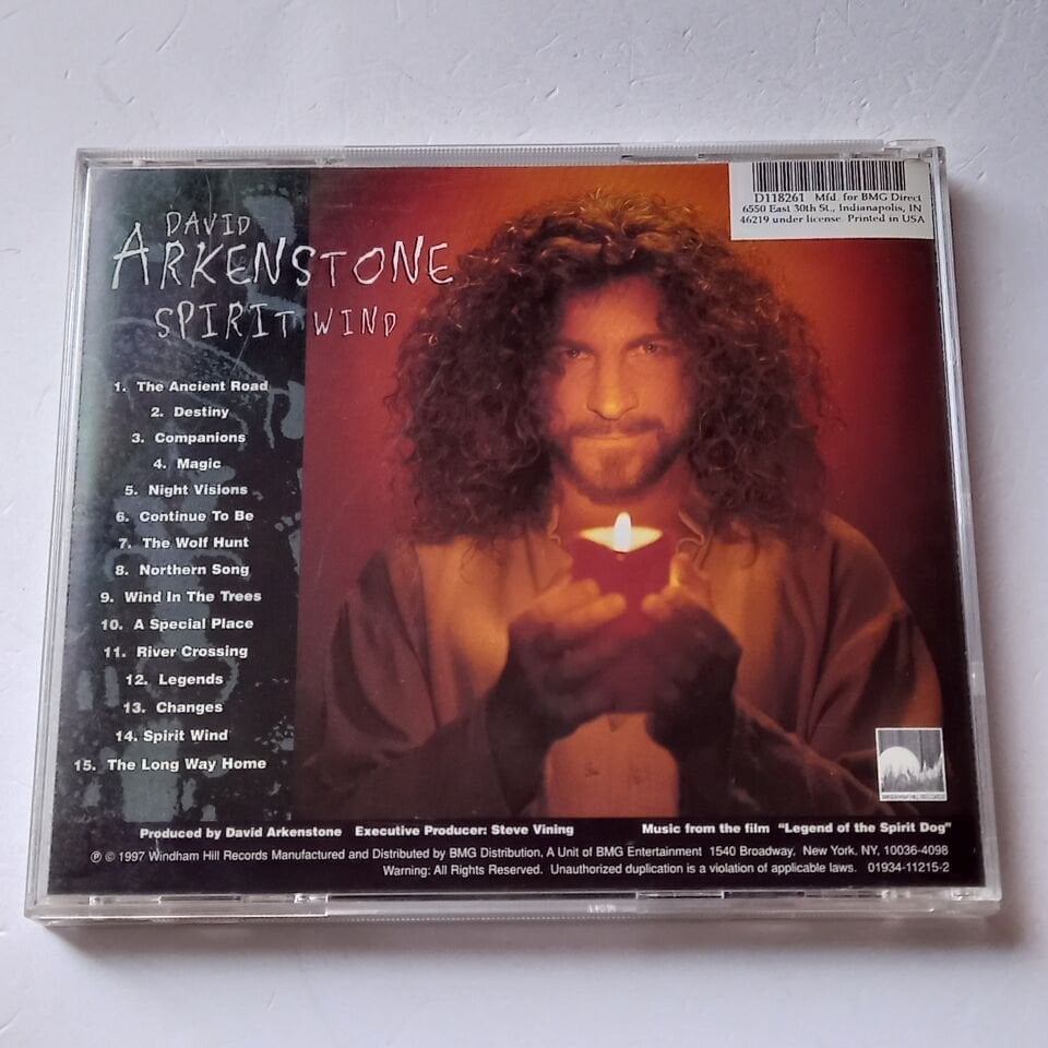 DAVID ARKENSTONE – SPIRIT WIND (1997) - CD 2.EL