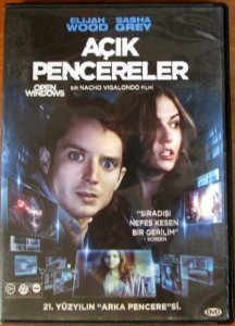 AÇIK PENCERELER - OPEN WINDOWS - ELIJAH WOOD - SASHA GREY - DVD 2.EL