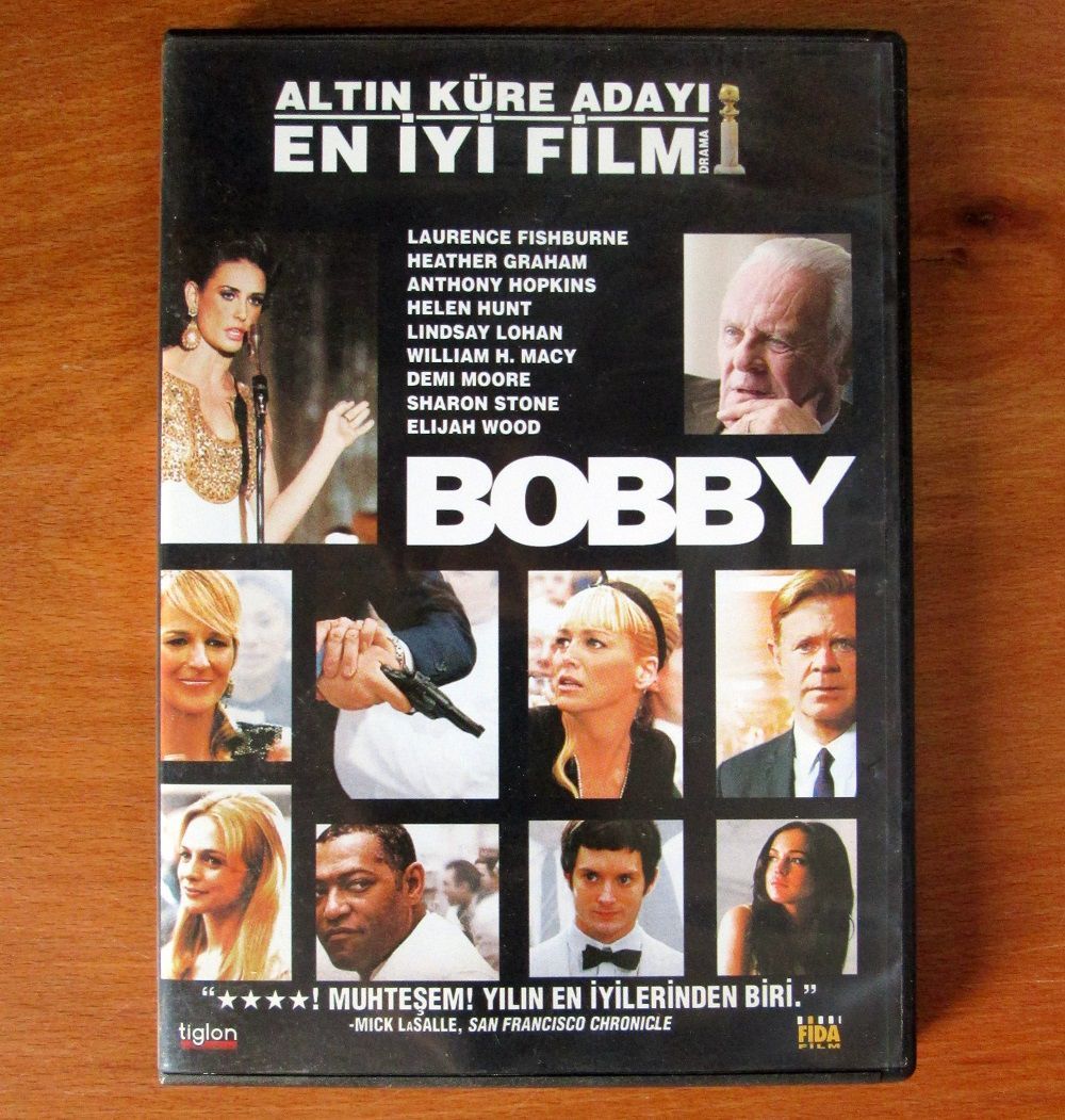 BOBBY - LAURENCE FISHBURNE - HEATHER GRAHAM - ANTHONY HOPKINS - SHARON STONE - DVD 2.EL