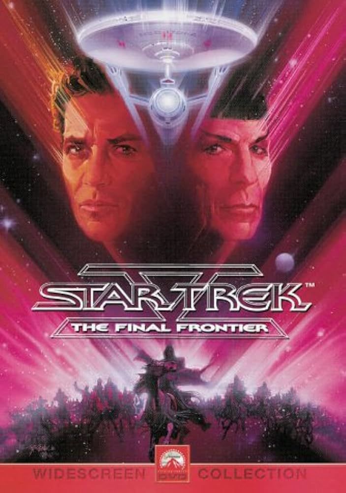 STAR TREK V THE FINAL FRONTIER - WILLIAM SHATNER - LEONARD NIMOY - DVD 2.EL