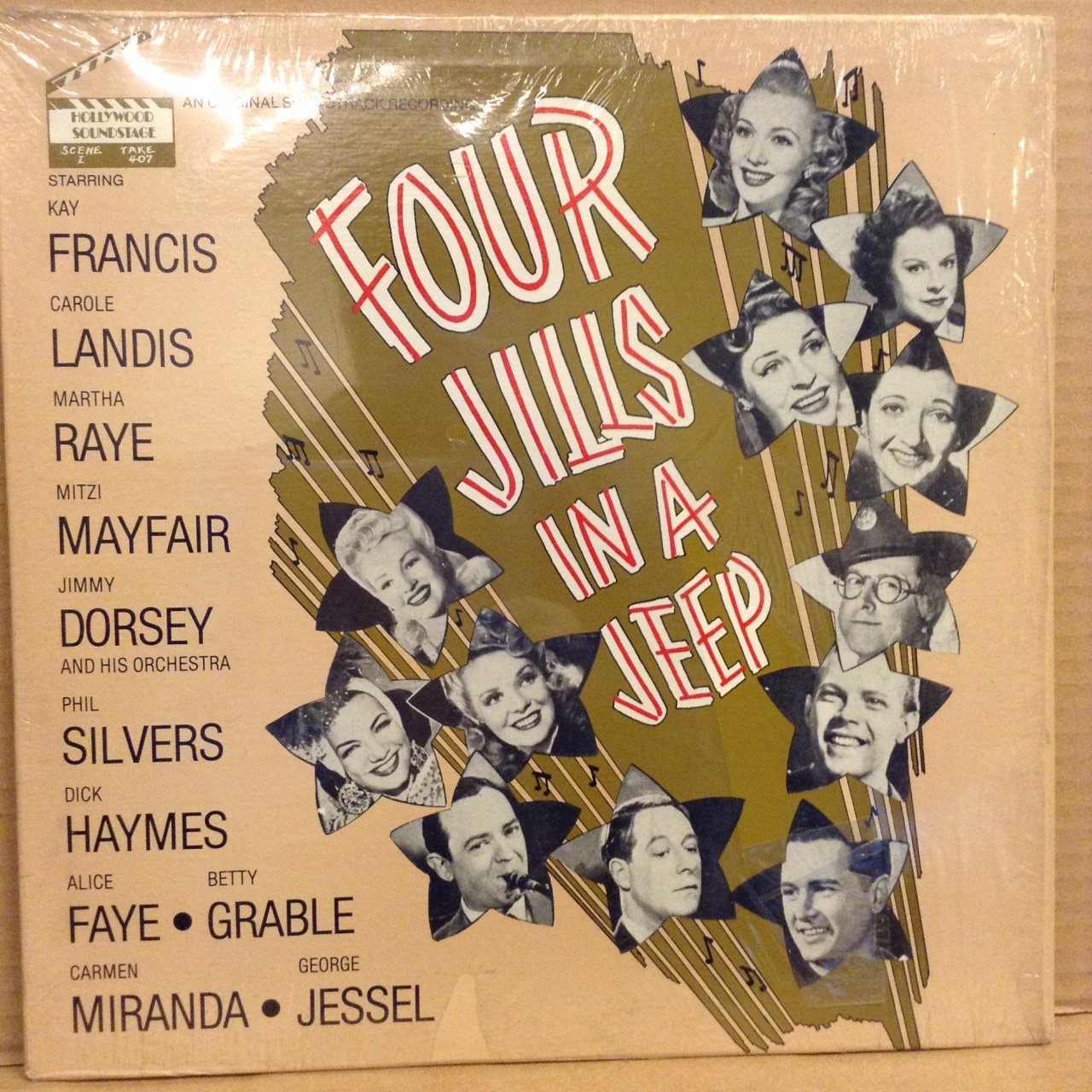 FOUR JILLS IN A JEEP SOUNDTRACK 2.EL PLAK