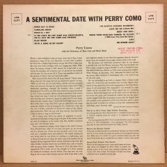 PERRY COMO - A SENTIMENTAL DATE WITH PERRY COMO 2.EL PLAK