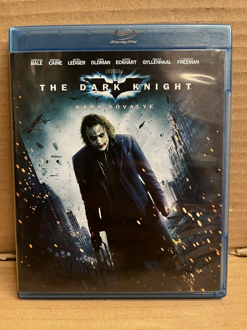 THE DARK KNIGHT - BATMAN KARA ŞÖVALYE - CHRISTOPHER NOLAN - 2 DİSK BLU-RAY 2.EL