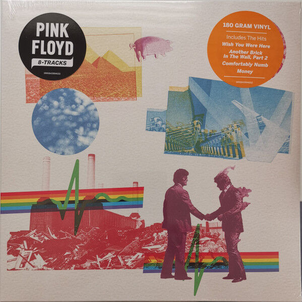 PINK FLOYD - 8 TRACKS (2026) - LP COMPILATION 180GR BLACK VINYL EDITION SIFIR PLAK