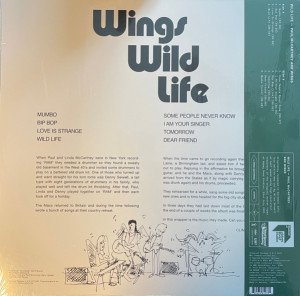 PAUL MCCARTNEY AND WINGS – WILD LIFE (1971) - 2021 REISSUE HALF SPEED MASTERING 180GR LP SIFIR PLAK