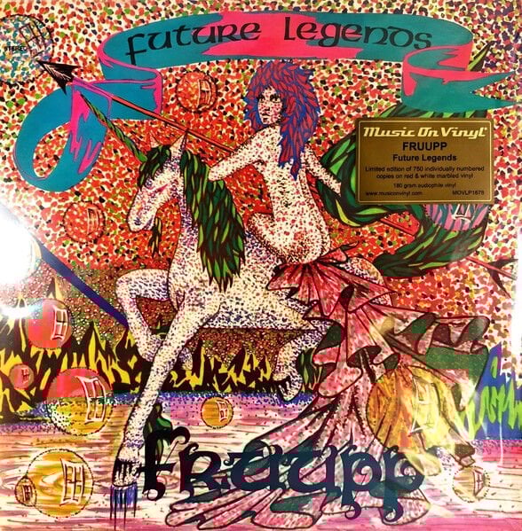 FRUUPP – FUTURE LEGENDS (1973) - LP 2025 NUMBERED LIMITED EDITION REISSUE GATEFOLD 180GR RED & WHITE MARBLED VINYL SIFIR PLAK